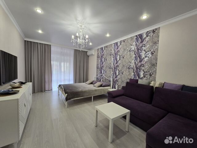 

1-к. квартира, 46 м², 3 кровати