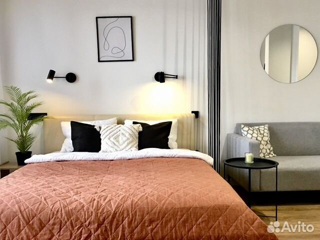 

Квартира-студия, 30 м², 2 кровати