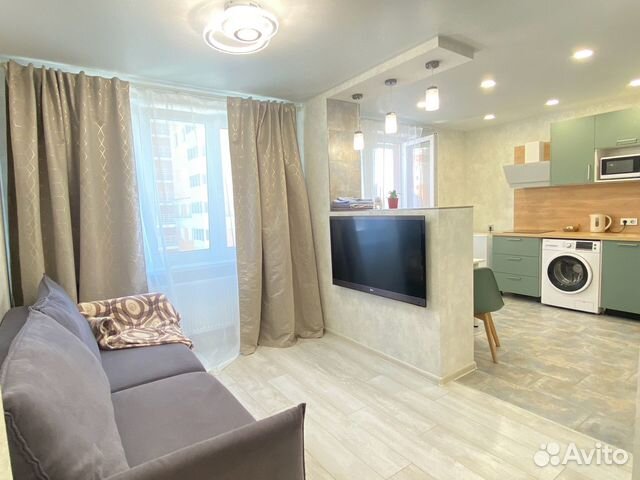 

1-к. квартира, 35 м², 2 кровати