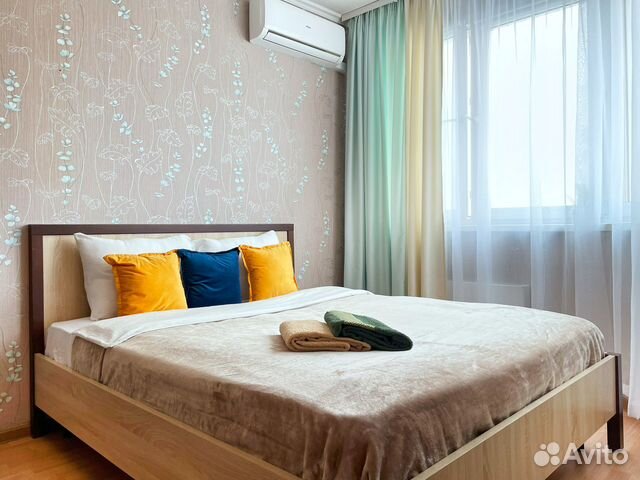 

1-к. квартира, 55 м², 2 кровати