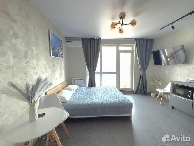 

Квартира-студия, 27 м², 2 кровати