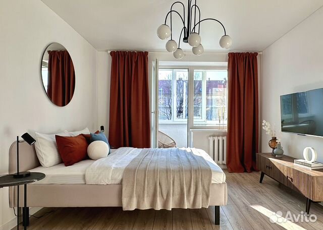 

1-к. квартира, 35 м², 2 кровати