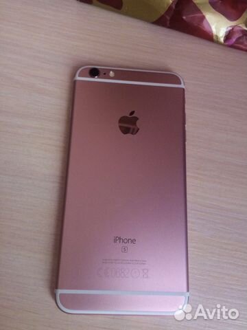 iPhone 6S plus 128gb розовый