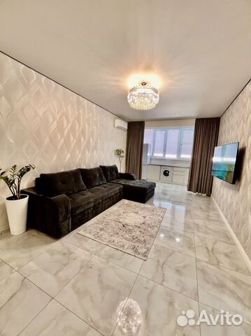

1-к. квартира, 54 м², 2 кровати