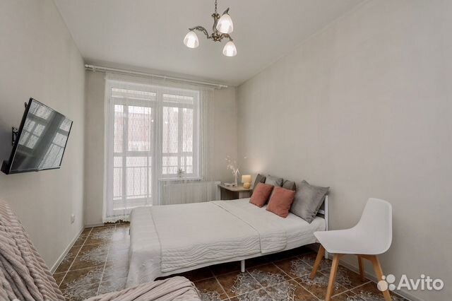 

1-к. квартира, 40 м², 2 кровати