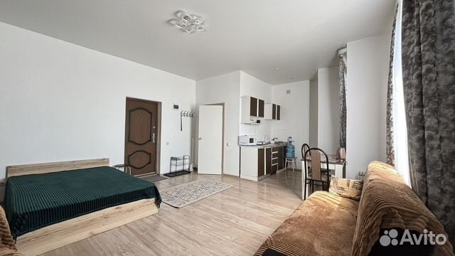 

Квартира-студия, 26 м², 2 кровати