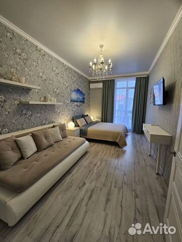 

1-к. квартира, 50 м², 2 кровати