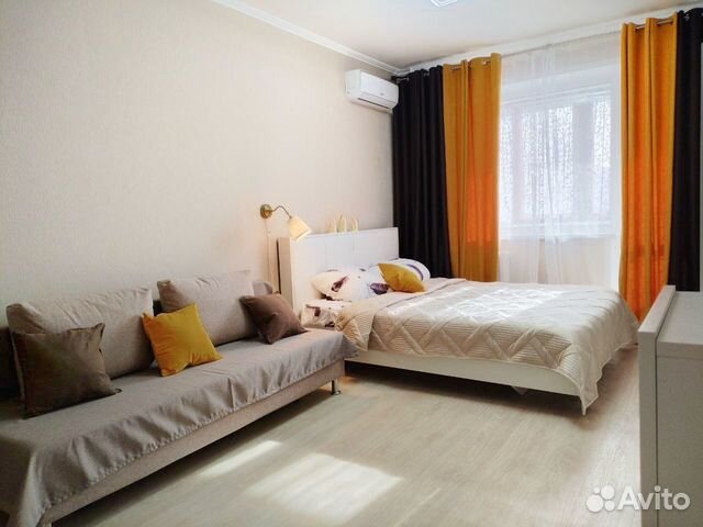 

1-к. квартира, 37 м², 2 кровати