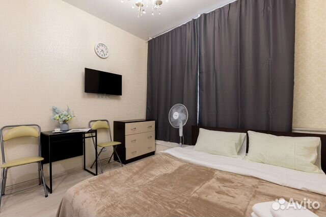 

Квартира-студия, 18 м², 2 кровати