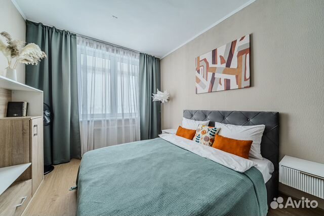 

1-к. квартира, 36 м², 2 кровати