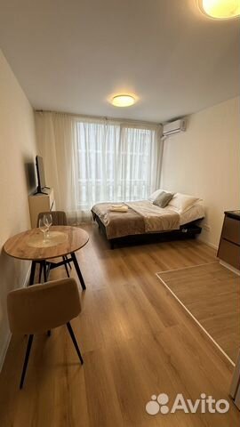 

Квартира-студия, 25 м², 1 кровать