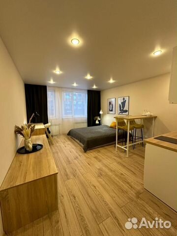 

Квартира-студия, 30 м², 1 кровать
