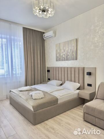 

1-к. квартира, 45 м², 2 кровати