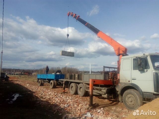 Манипулятор с прицепом Манипулятор с прицепом