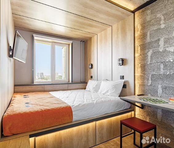 

Квартира-студия, 16 м², 1 кровать