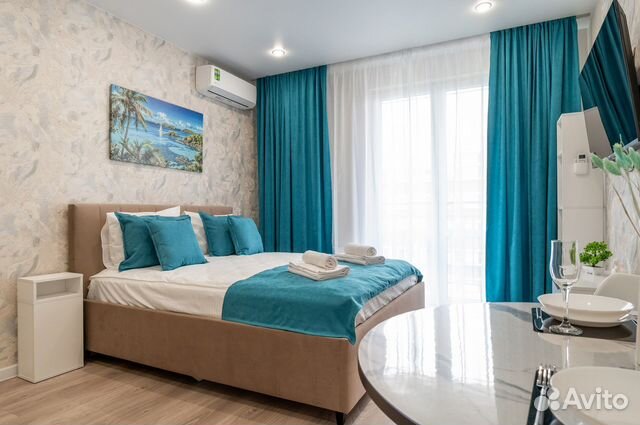 

Квартира-студия, 24 м², 1 кровать