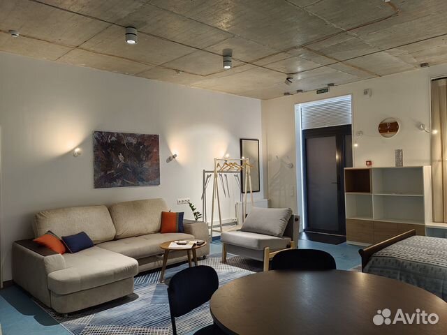 

Квартира-студия, 50 м², 2 кровати