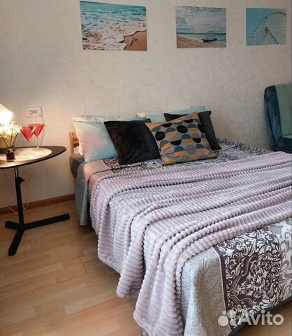 

1-к. квартира, 38 м², 2 кровати