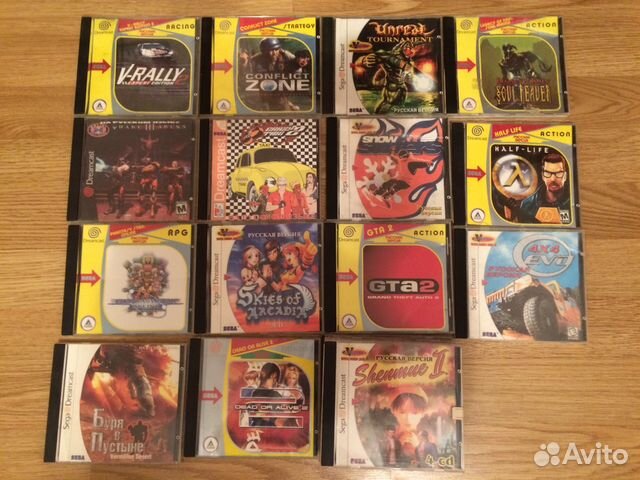 Sega Dreamcast игры