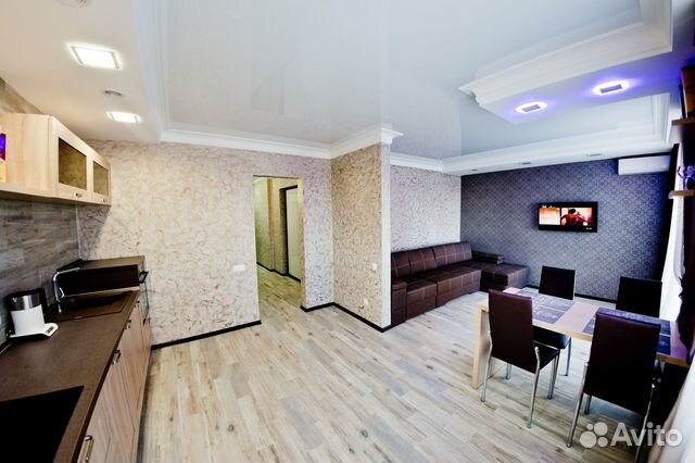 

1-к. квартира, 57 м², 2 кровати