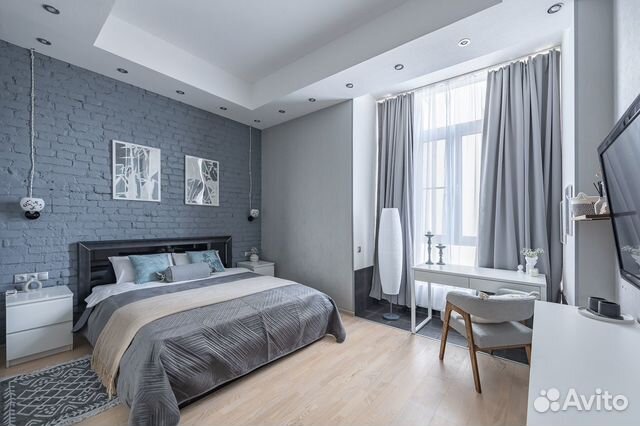 

1-к. квартира, 42,8 м², 2 кровати