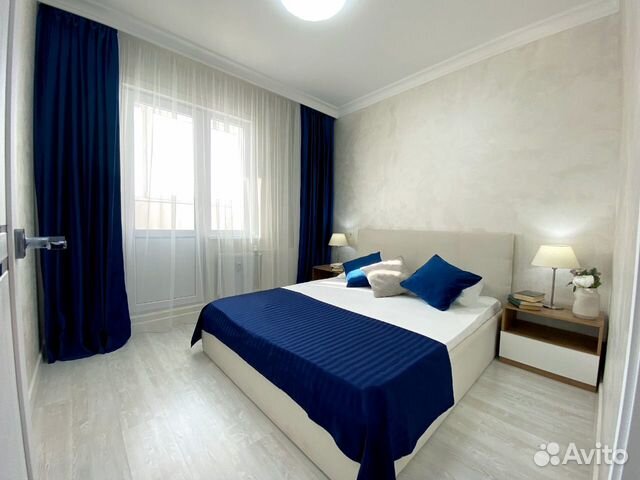 

1-к. квартира, 45 м², 2 кровати
