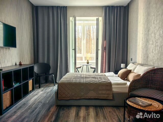 

1-к. квартира, 41 м², 2 кровати