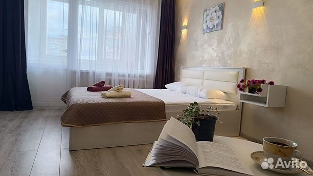 

1-к. квартира, 30 м², 2 кровати