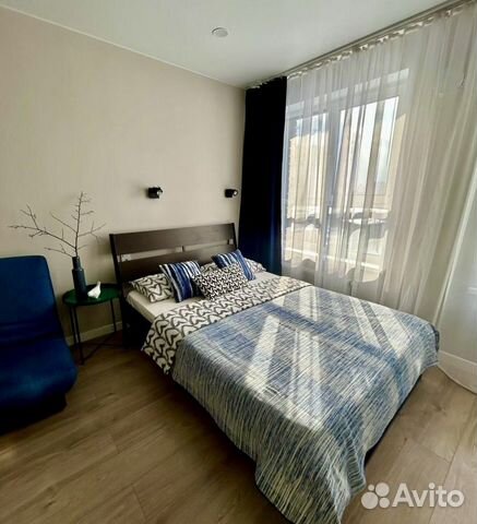 

Квартира-студия, 25 м², 2 кровати