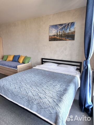 

Квартира-студия, 27 м², 2 кровати