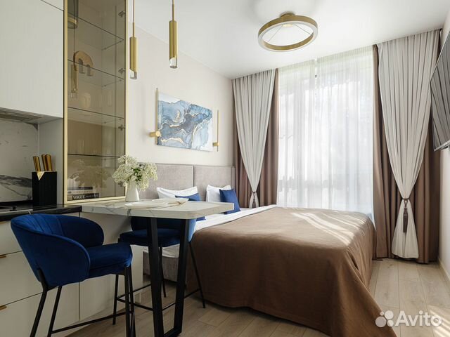 

Квартира-студия, 20 м², 1 кровать