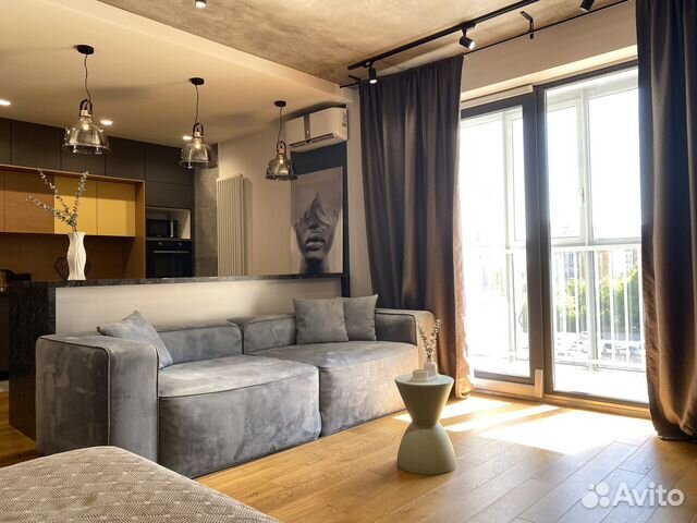 

Квартира-студия, 42 м², 2 кровати