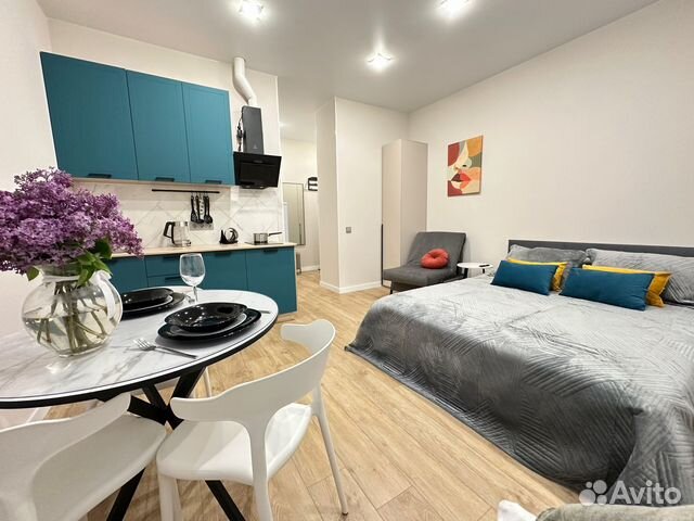

Квартира-студия, 25 м², 2 кровати