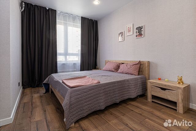

1-к. квартира, 40 м², 2 кровати