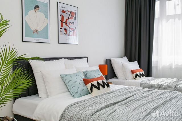 

2-к. квартира, 55 м², 4 кровати