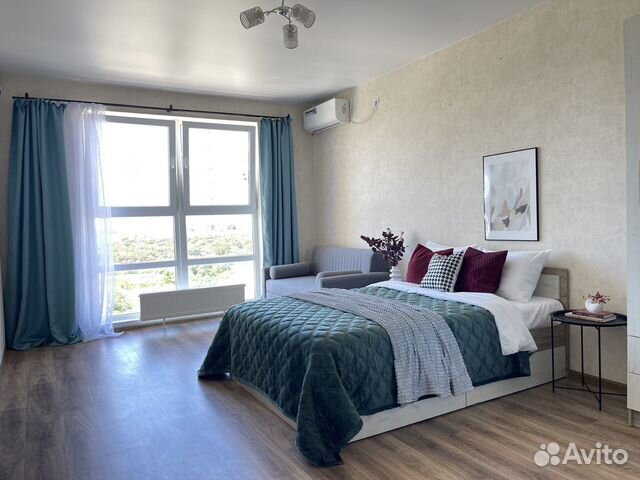 

1-к. квартира, 40 м², 2 кровати