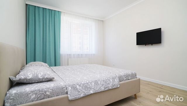 

1-к. квартира, 45 м², 2 кровати