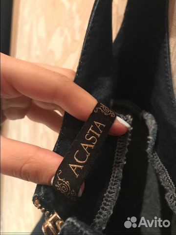 Джинсовое платье acasta Джинсовое платье acasta