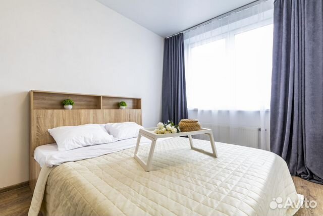 

1-к. квартира, 45 м², 2 кровати