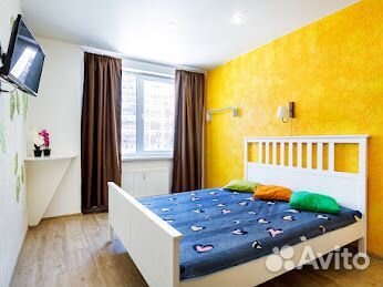 

Квартира-студия, 27 м², 2 кровати