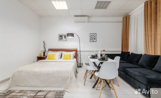

1-к. квартира, 30 м², 2 кровати
