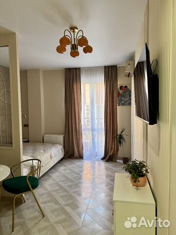 

Квартира-студия, 27 м², 2 кровати