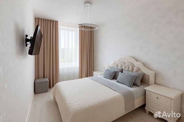 

1-к. квартира, 40 м², 2 кровати