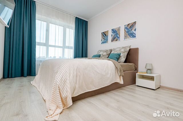 

1-к. квартира, 45 м², 2 кровати