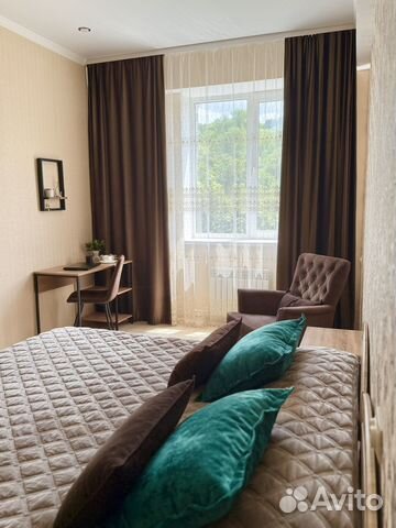 

1-к. квартира, 52 м², 2 кровати