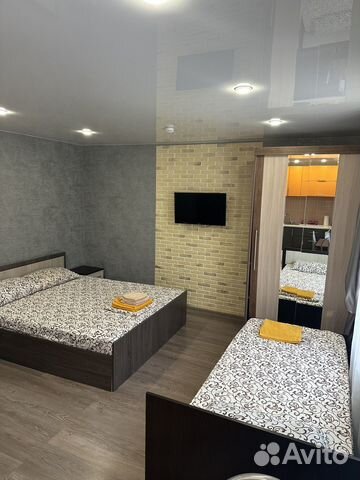 

Квартира-студия, 30 м², 2 кровати