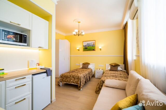 

Квартира-студия, 19 м², 3 кровати