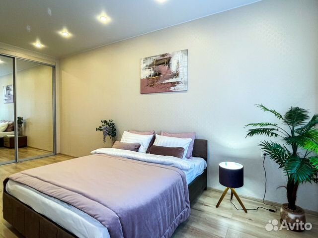 

1-к. квартира, 45 м², 3 кровати