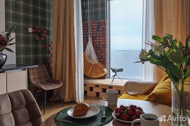 

1-к. квартира, 40 м², 2 кровати