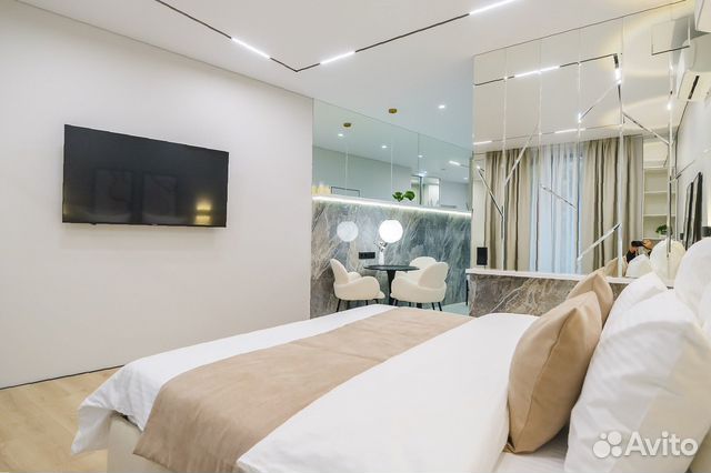 

Квартира-студия, 41 м², 1 кровать